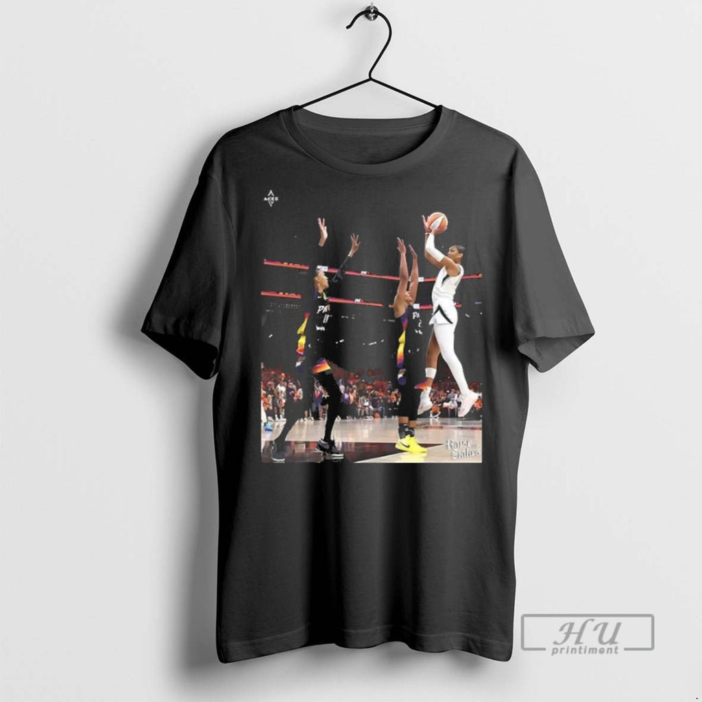 New Aja Wilson Hang It In The Louver Tee Shirts Sweatshirt Hoodies