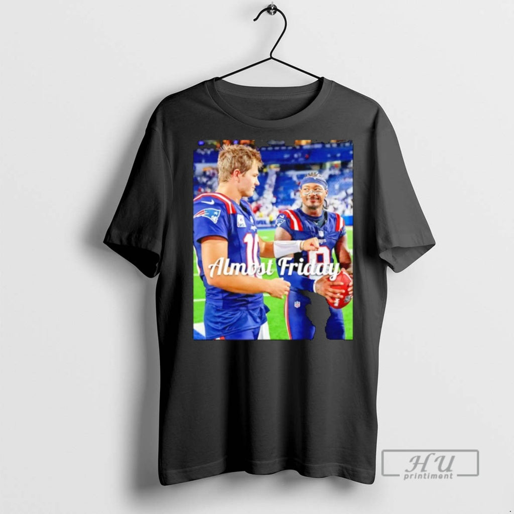 New Almost Friday Drake Maye And Diggs Tee Shirts Sweatshirt Hoodies