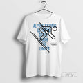 New Alpine Skiing Olympic Sport Push The Limits Tee Shirts Sweatshirt Hoodies