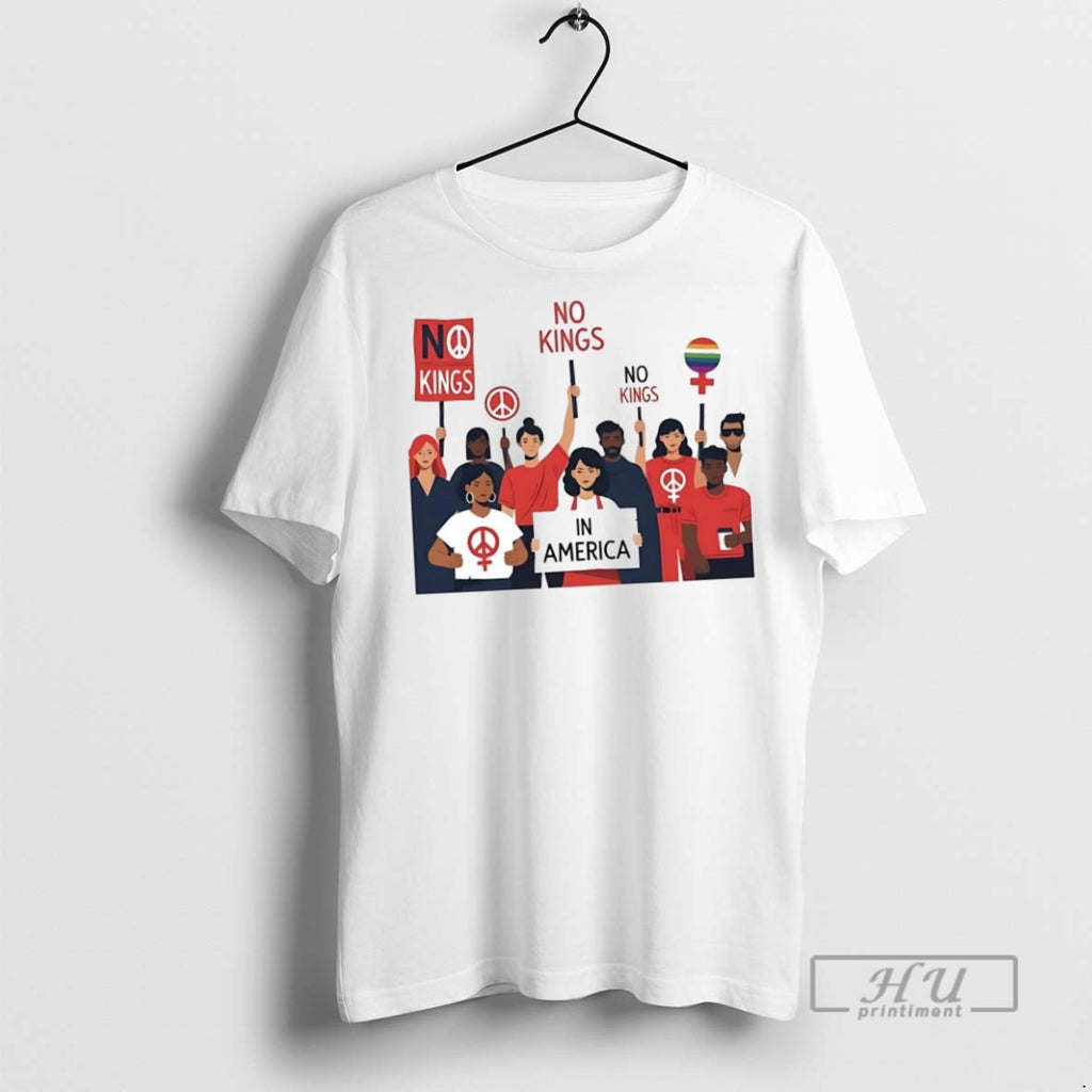 New American Resists No Kings In America Tee Shirts Sweatshirt Hoodies