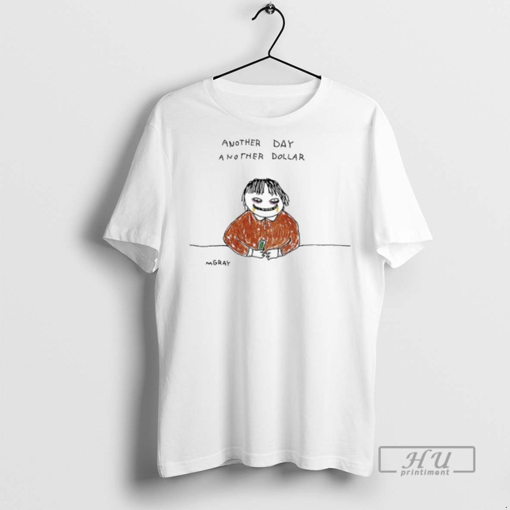New Another Day Another Dollar Smiling Face Tee Shirts Sweatshirt Hoodies