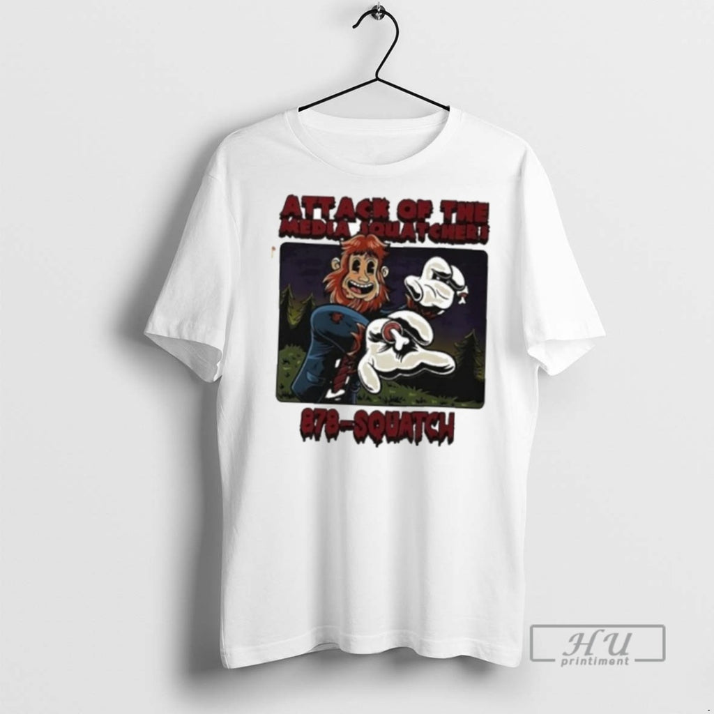 New Attack Of The Media Squatchers Tee Shirts Sweatshirt Hoodies