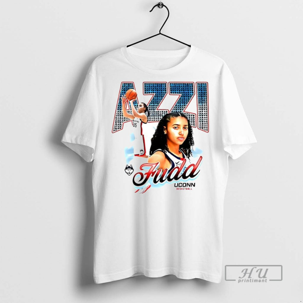 New Azzi Fudd Uconn Basketball Graphic Tee Shirts Sweatshirt Hoodies