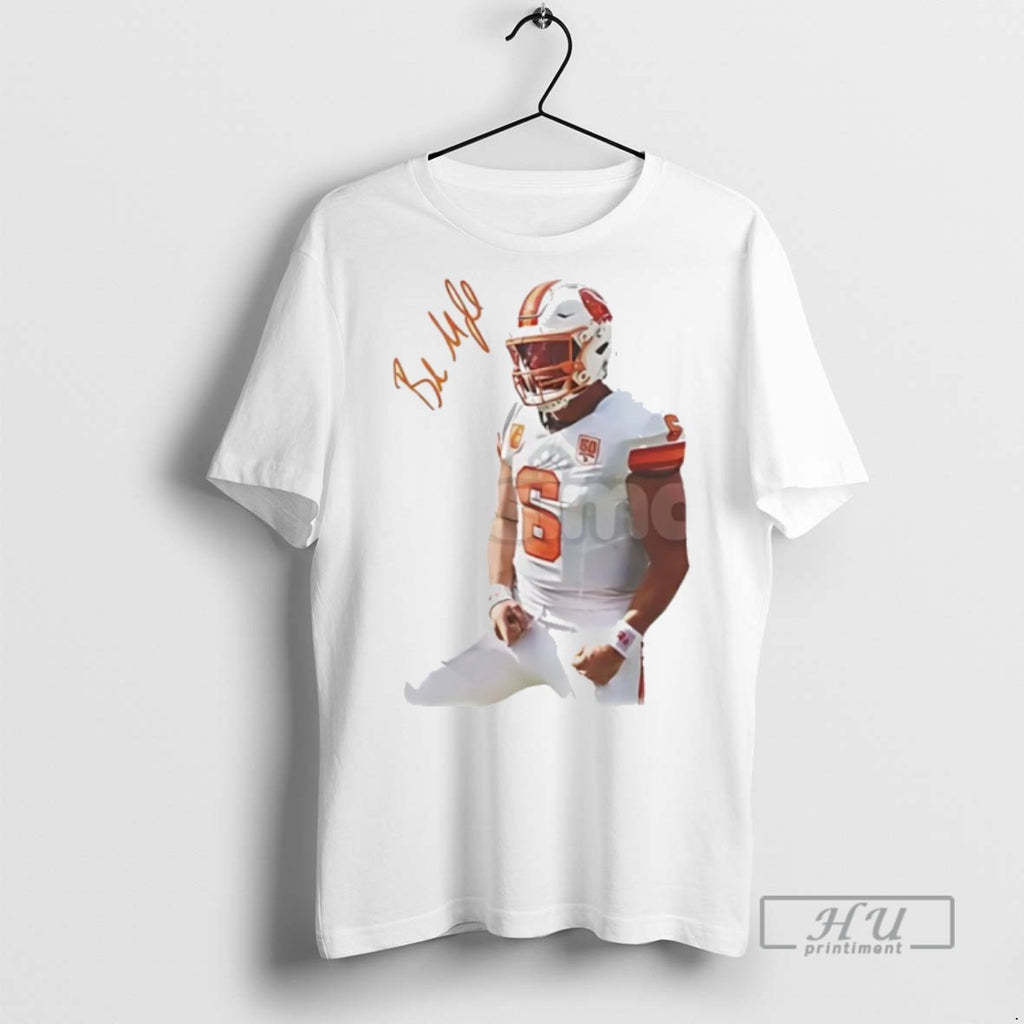 New Baker Mayfield Tampa Bay Buccaneers Signature Tee Shirts Sweatshirt Hoodies
