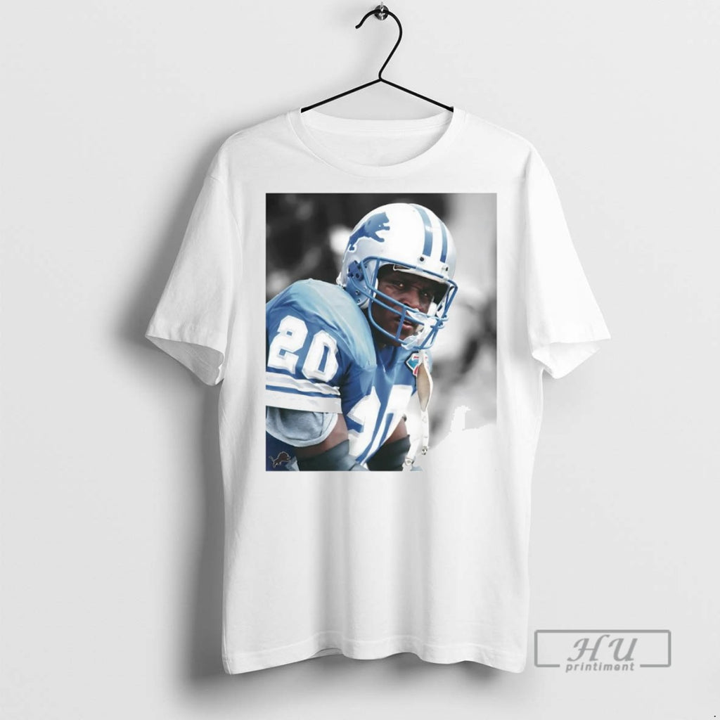 New Barry Sanders Legend Player Detroit Lions Tee Shirts Sweatshirt Hoodies