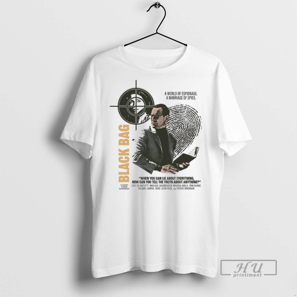 New Black Bag A World Of Espionage A Marriage Of Spies 2025 Tee Shirts