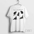 New Black Cat This Is Literally Me Tee Shirts Sweatshirt Hoodies