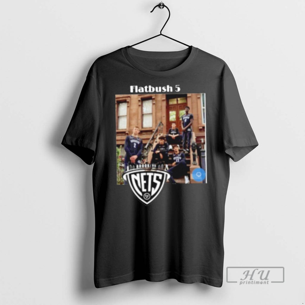New Brooklyn Nets Nba Flatbush 5 Tee Shirts Sweatshirt Hoodies