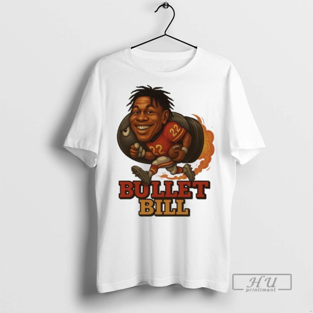New Bullet Bill Bill Croskey Merritt Washington Commanders Player Caricature Tee Shirts Sweatshirt Hoodies
