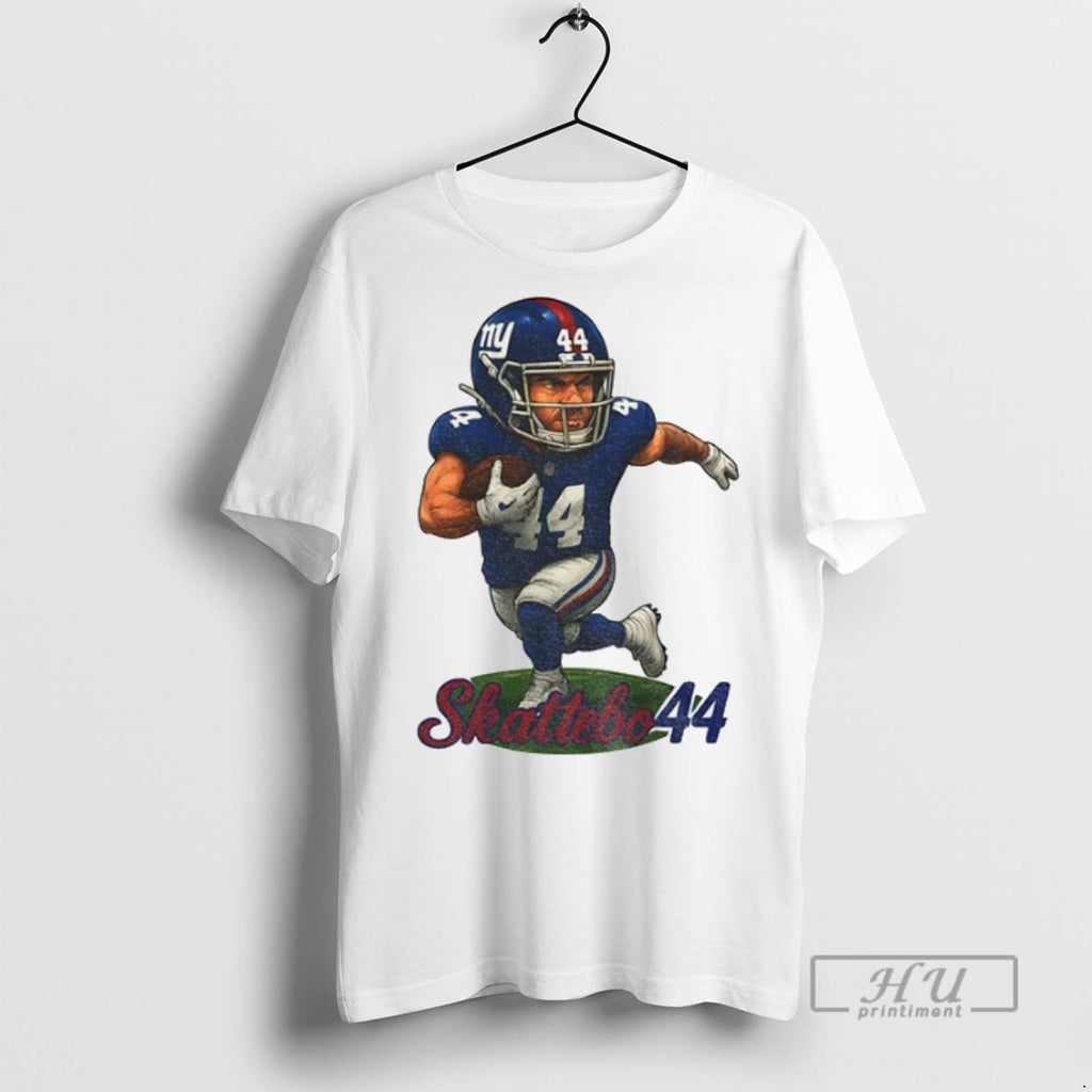 New Cam Skattebo 44 Giants Game Day Cartoon Tee Shirts Sweatshirt Hoodies
