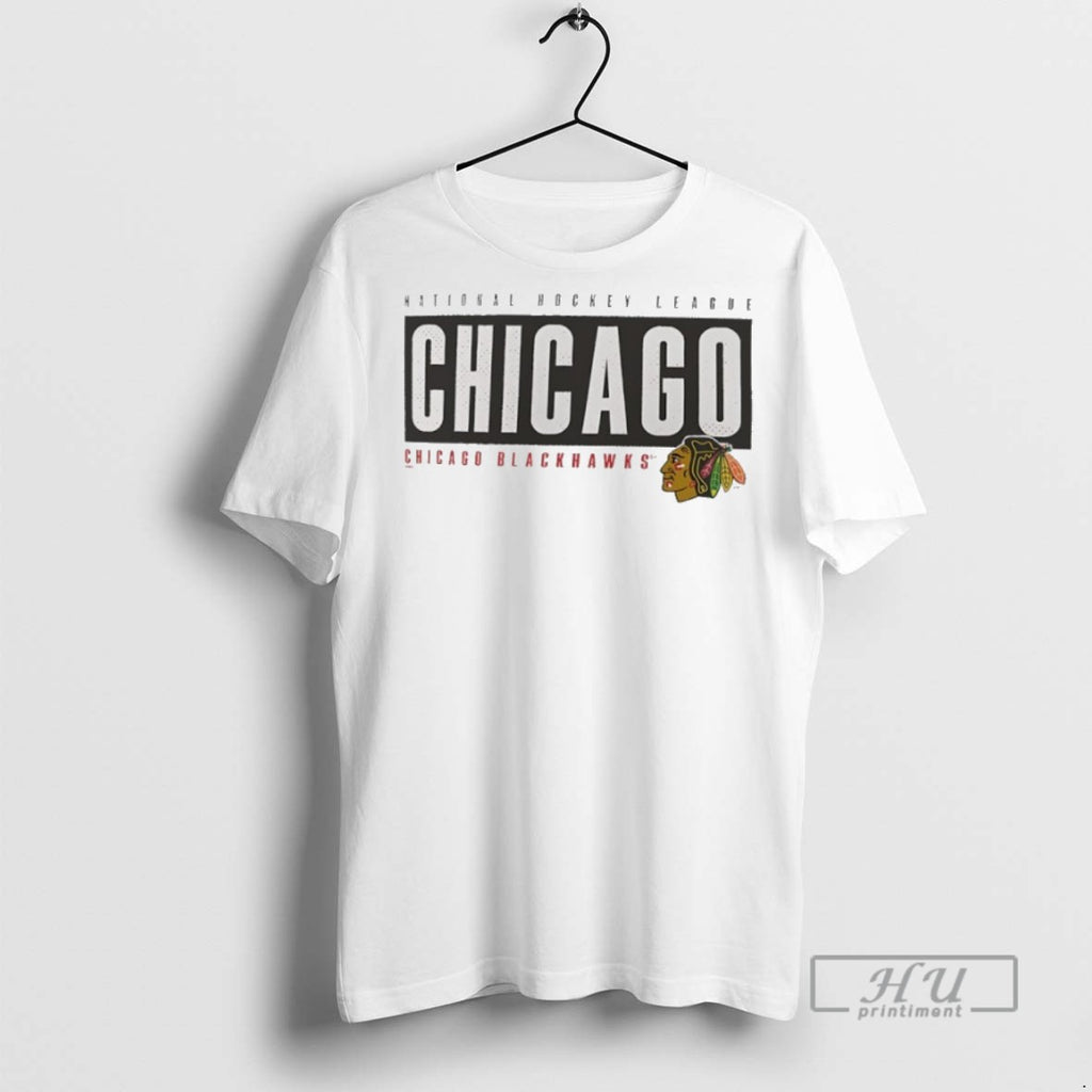 New Chicago Blackhawks Blocked Out Nhl 2025 Tee Shirts Sweatshirt Hoodies