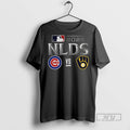 New Chicago Cubs Vs Milwaukee Brewers 2025 Mlb National League Division Series Tee Shirts