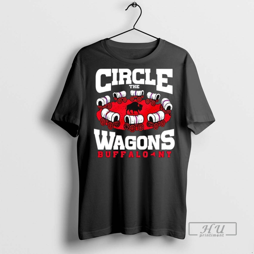 New Circle The Wagons Buffalo Ny Tee Shirts Sweatshirt Hoodies