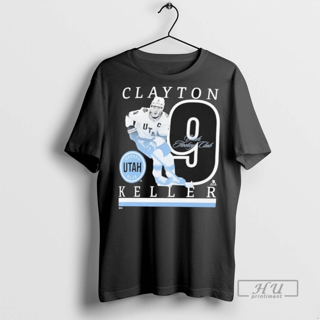 New Clayton Keller 9 Utah Mammoth Player Show Tee Shirts Sweatshirt Hoodies