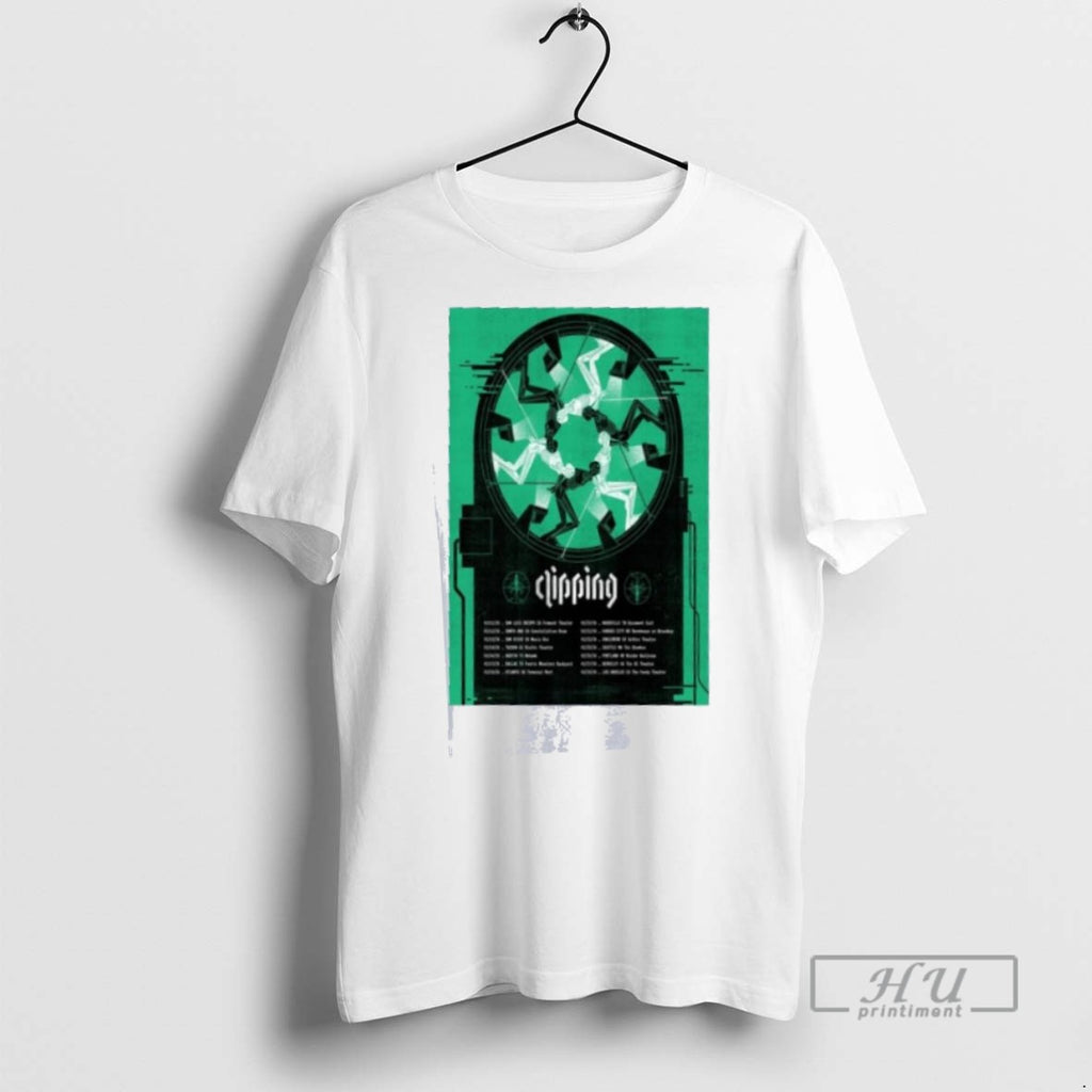 New Clipping 2026 Us Tour Tee Shirts Sweatshirt Hoodies