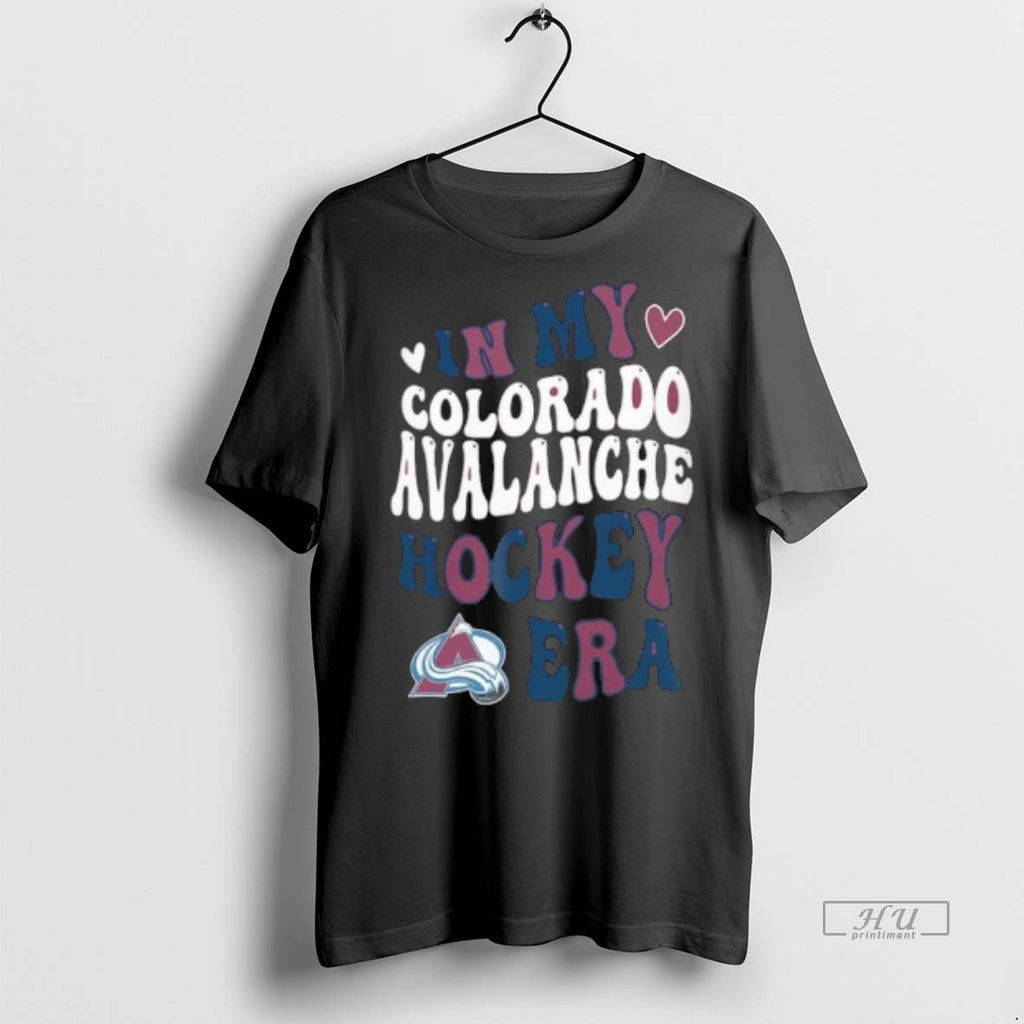 New Colorado Avalanche In My Avalanche Hockey Era Graphic Tee Shirt Sweater