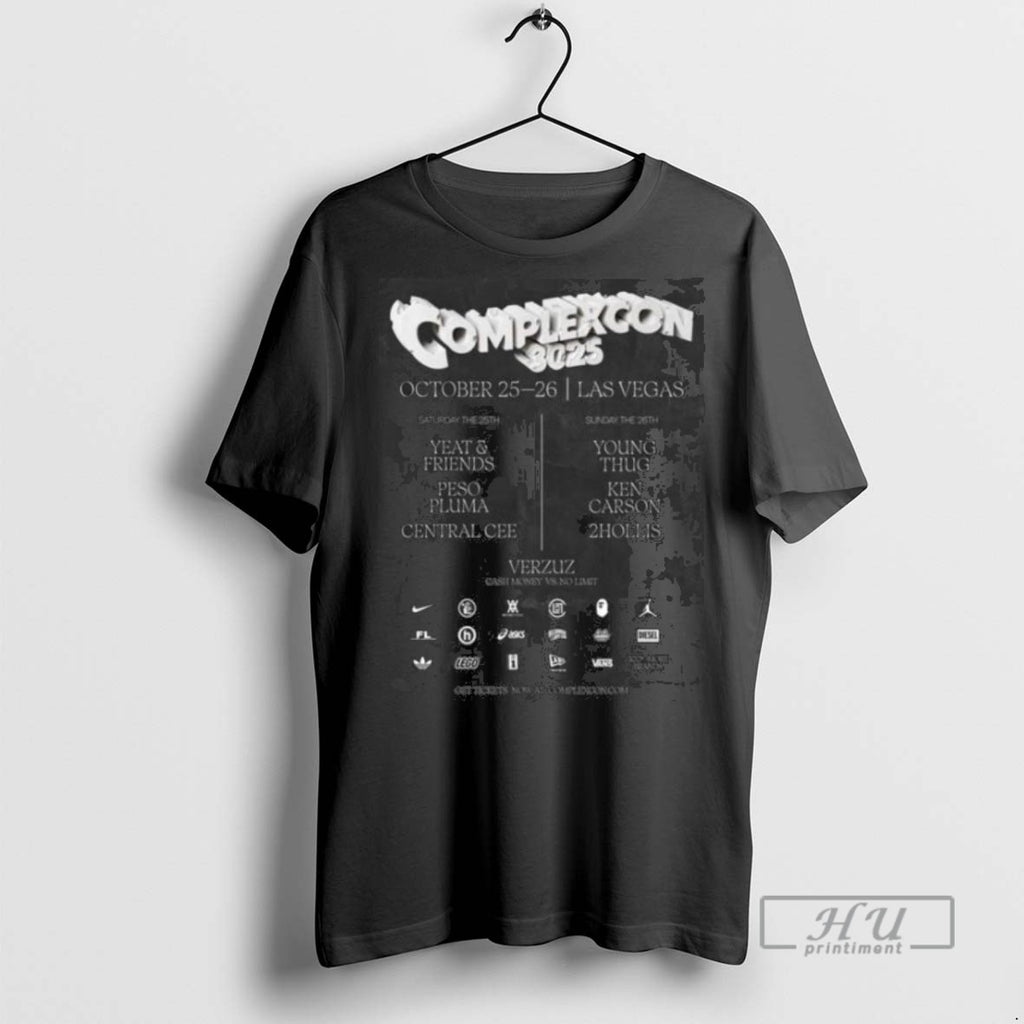 New Complexcon 2025 Las Vegas On October 25 26 2025 Long Sleve Tee Shirts
