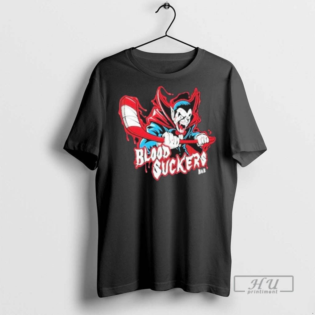New Count Dracula Hockey Blood Suckers Tee Shirts Sweatshirt Hoodies