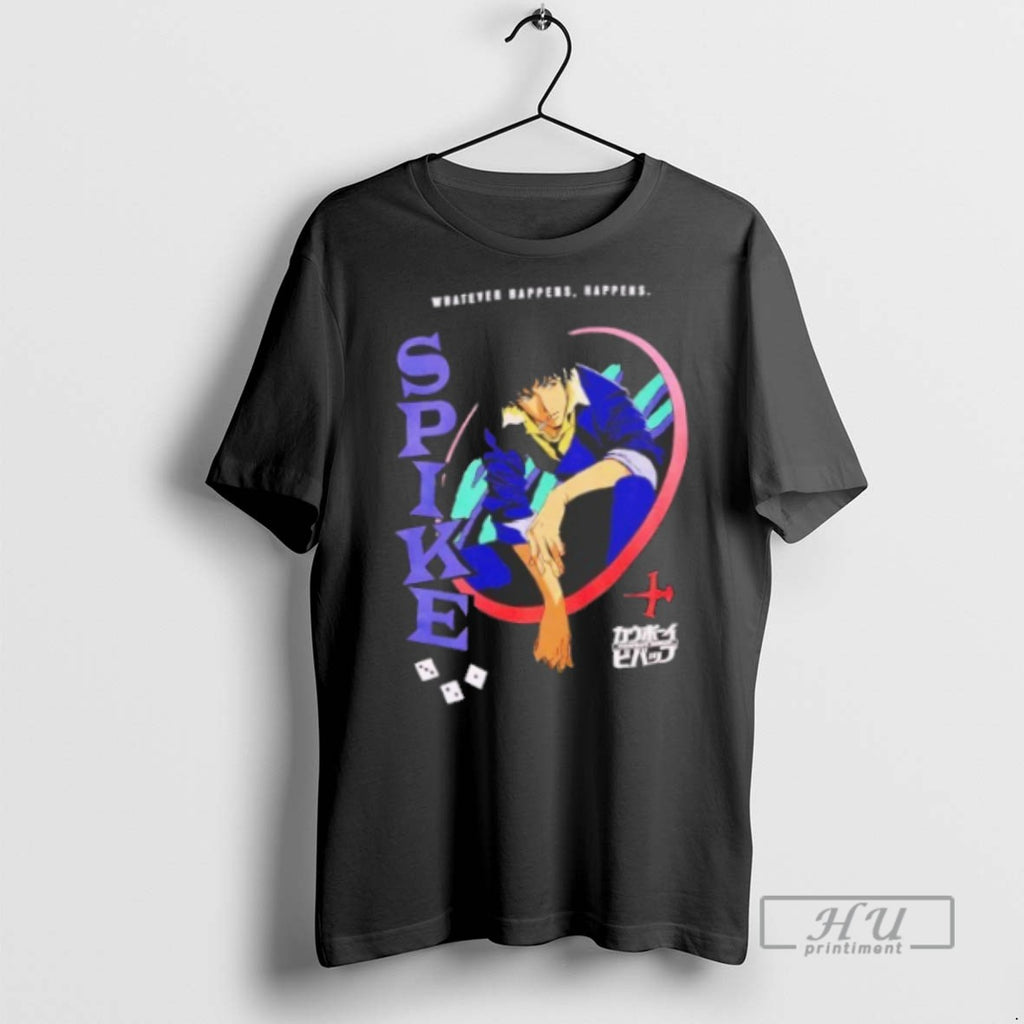 New Cowboy Bebop Spike Dice Portrait Tee Shirts Sweatshirt Hoodies