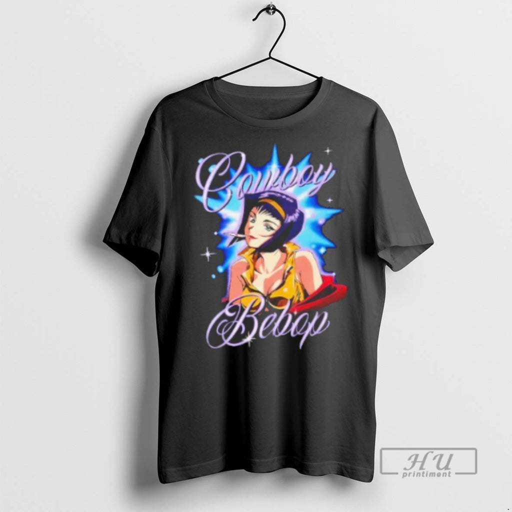 New Cowboy Bebop Faye Airbrush Portrait Tee Shirts Sweatshirt Hoodies
