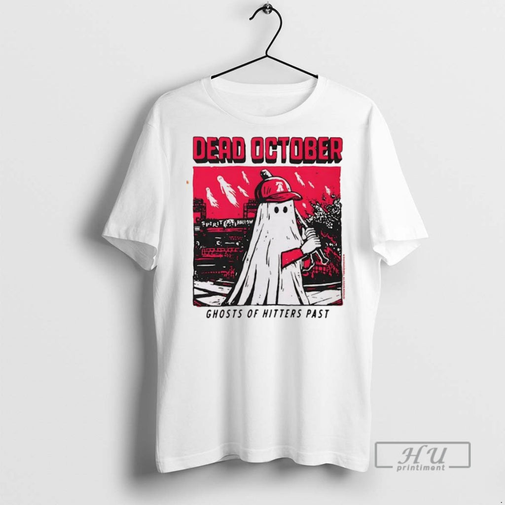 New Cracked Bell Dead October Ghosts Of Hitters Past Tee Shirts Sweatshirt Hoodies