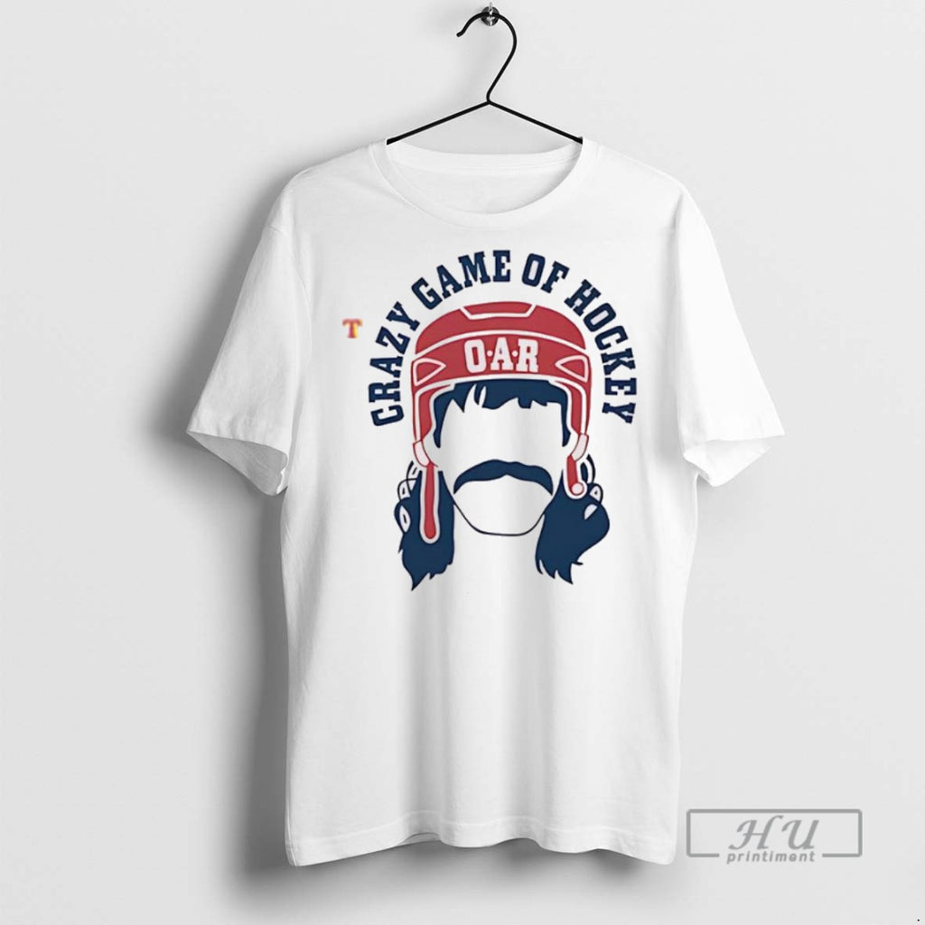 New Crazy Game Of Hockey O A R Tee Shirts Sweatshirt Hoodies