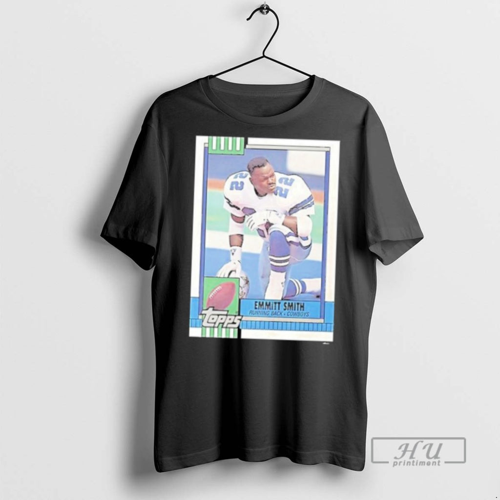 New Dallas Cowboys Emmitt Smith Trading Card Tee Shirts Sweatshirt Hoodies