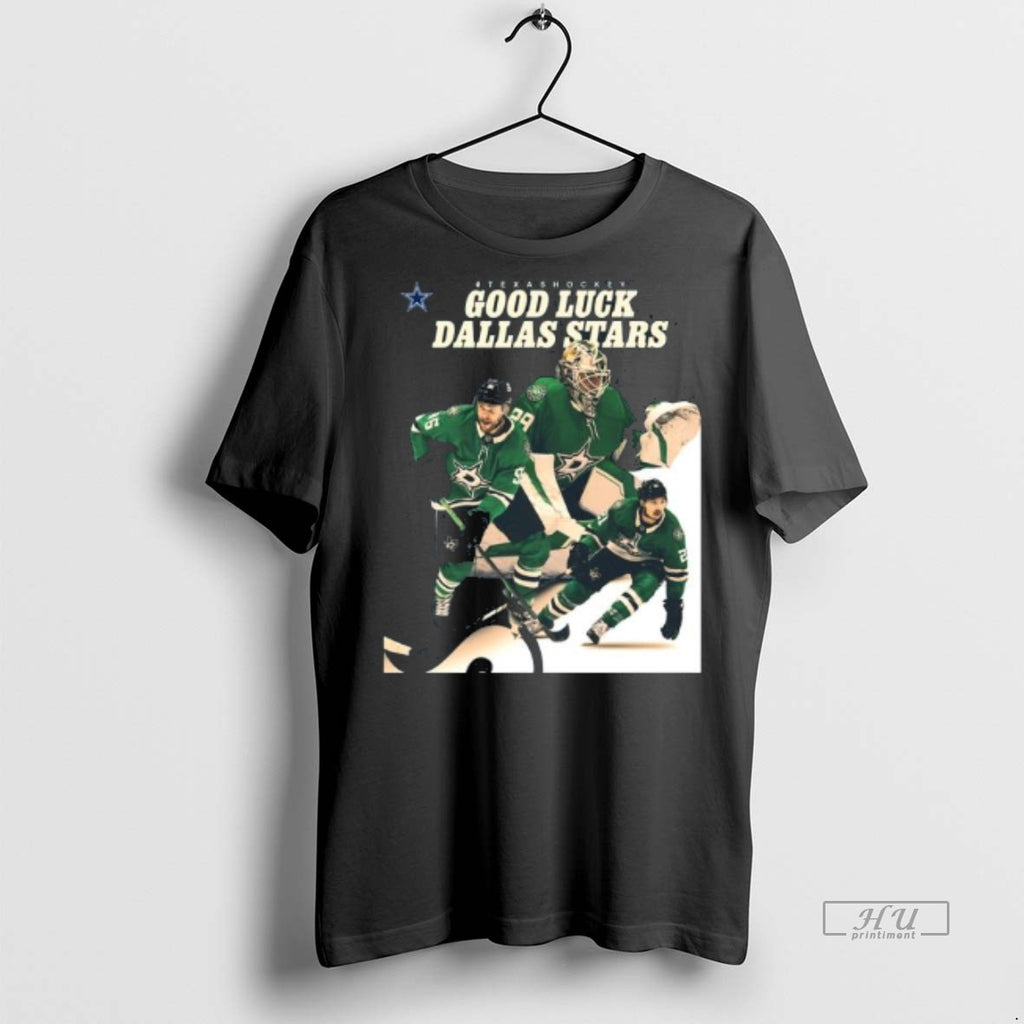 New Dallas Cowboys Good Luck Dallas Stars Graphic Tee Shirt Sweater