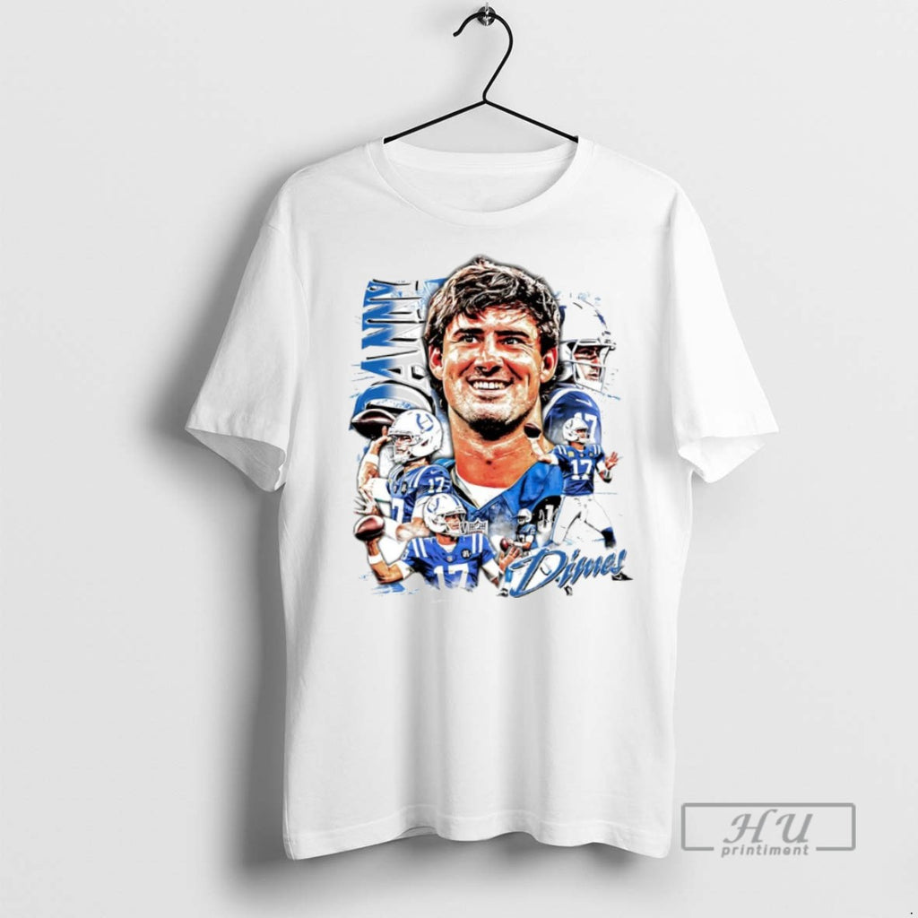 New Danny Dimes Picture Collage Indianapolis Colts Tee Shirts Sweatshirt Hoodies