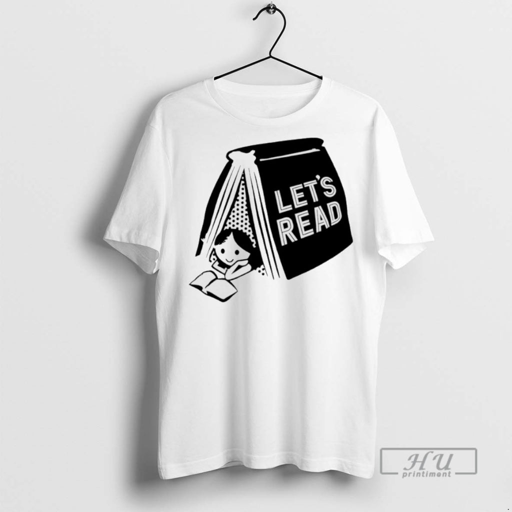 New Derek Luh Wearing Lets Read Tee Shirts Sweatshirt Hoodies