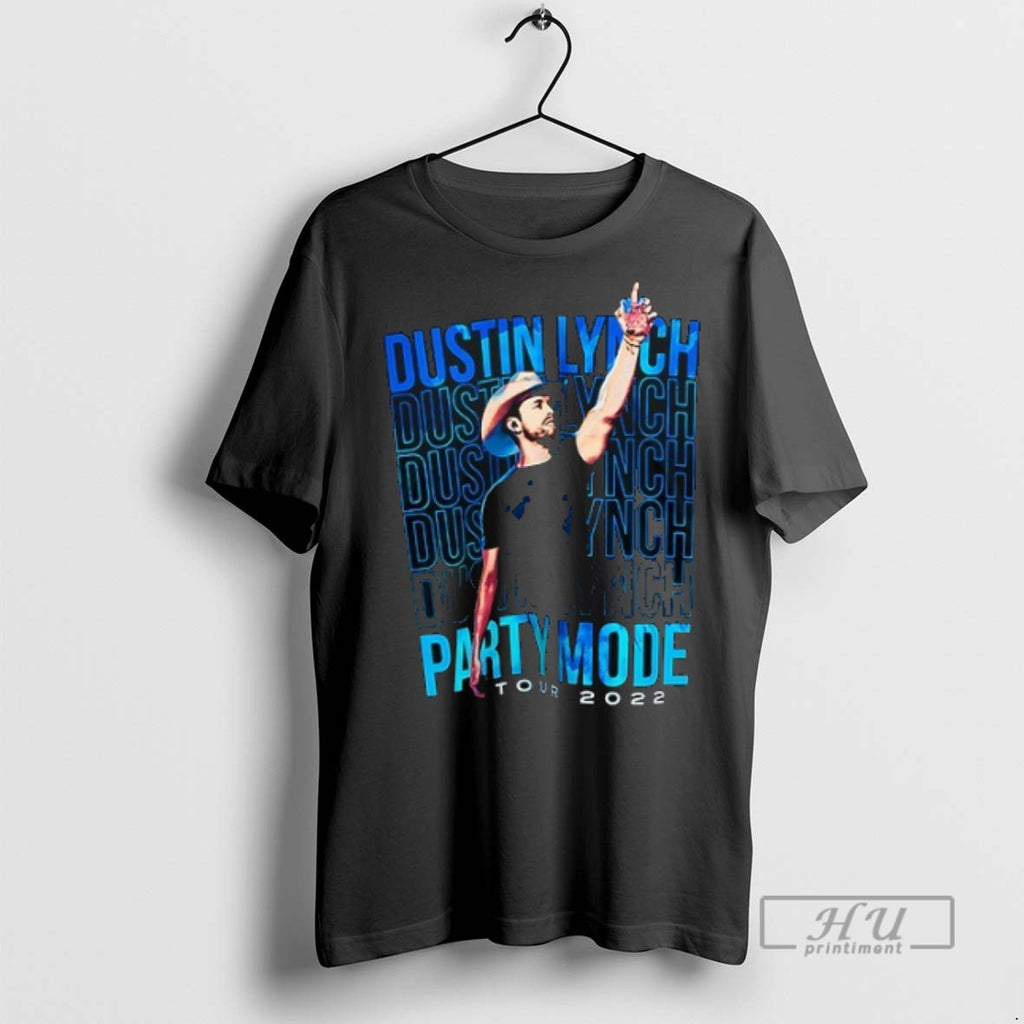New Dustin Lynch Party Mode Tour 2022 Dates Schedule Repeat Double Sided Tee Shirts