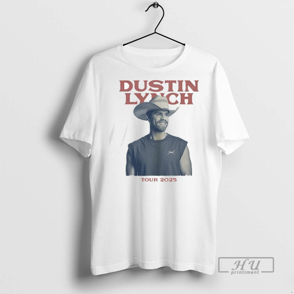 New Dustin Lynch Tour 2025 Cities Double Sided Tee Shirts Sweatshirt Hoodies