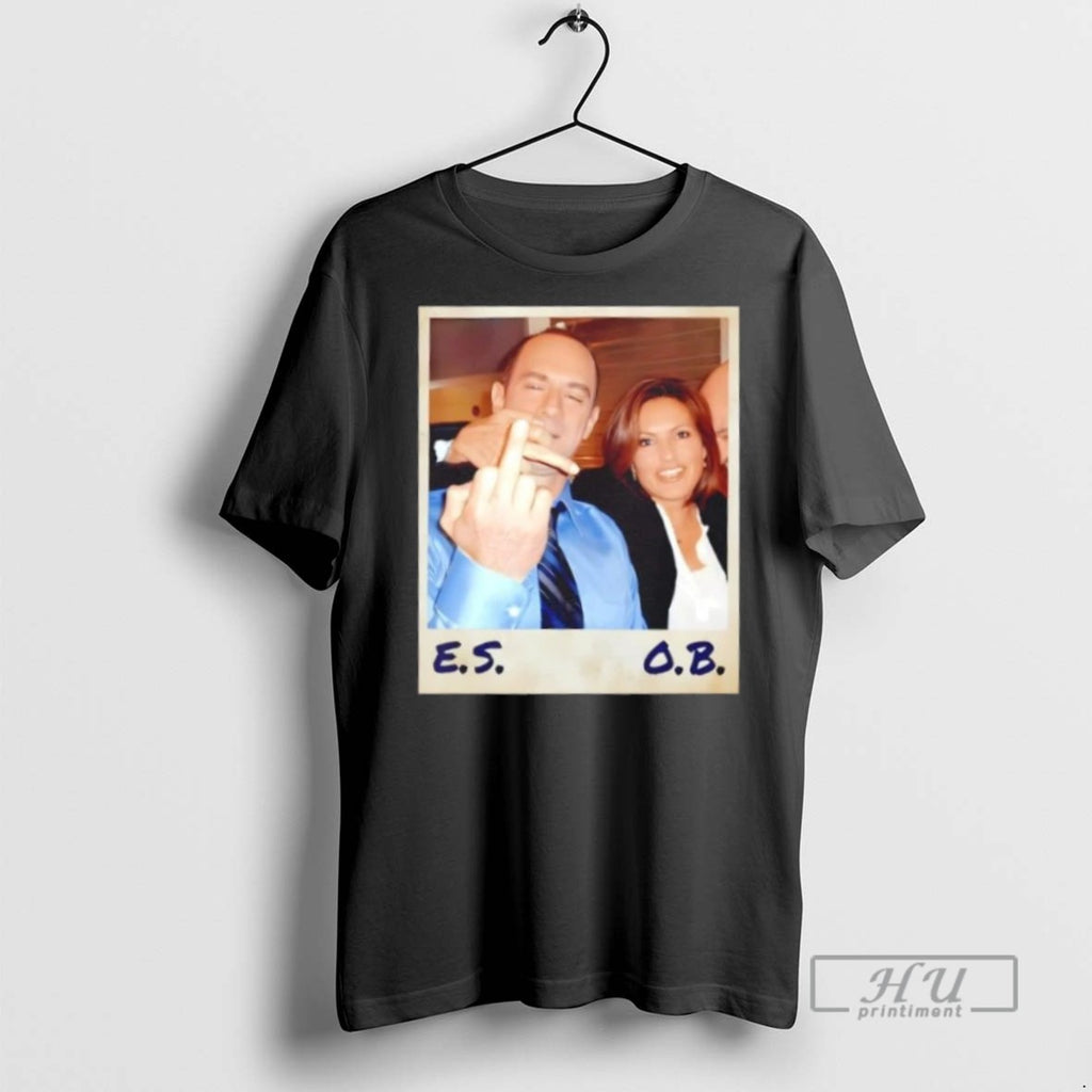 New Elliot Stabler And Olivia Benson Retro Picture Tee Shirts Sweatshirt Hoodies