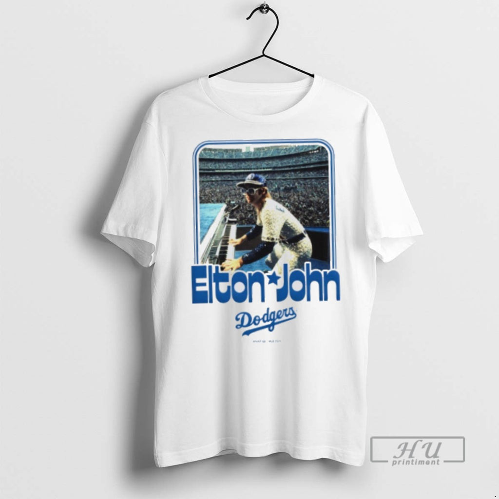 New Elton John X Los Angeles Dodgers Stadium Duke Tee Shirts Sweatshirt Hoodies