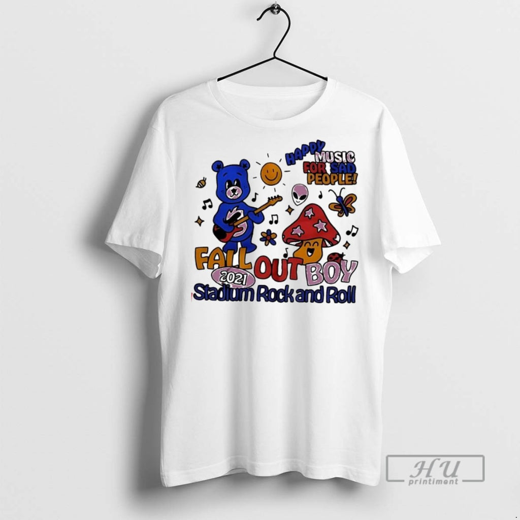 New Fall Out Boy 2021 Stadium Rock And Roll Cute Tee Shirts Sweatshirt Hoodies