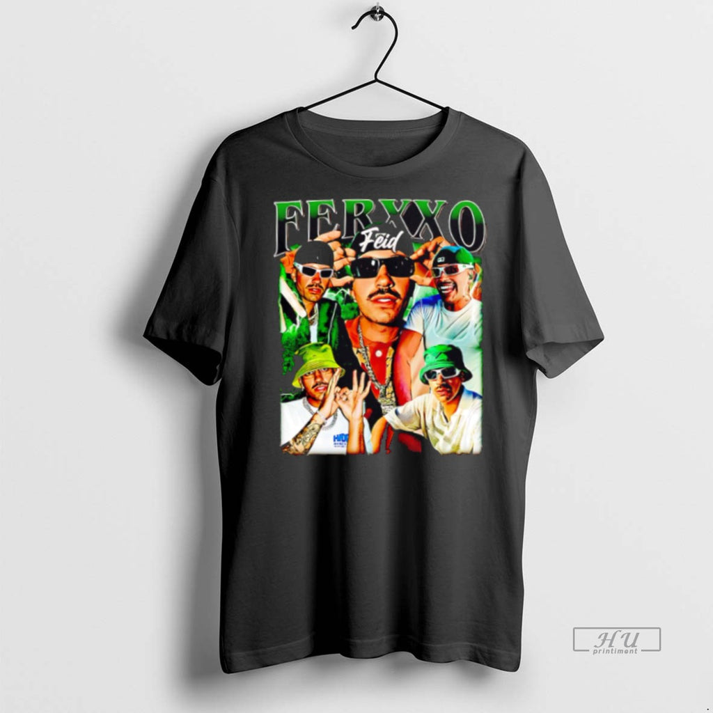 New Feid Ferxxo Graphic Softstyle Cotton Graphic Tee Shirt Sweater