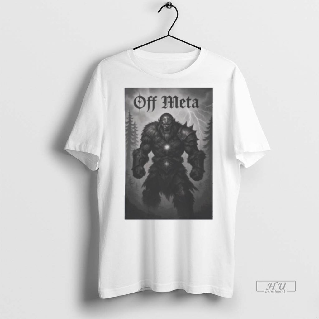 New Fierce Warrior Off Meta Graphic Tee Shirt Sweater
