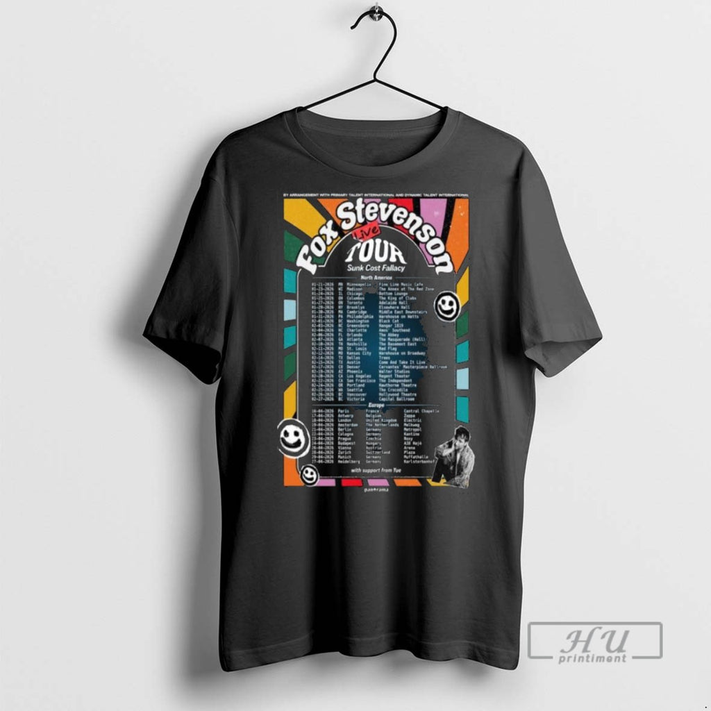 New Fox Stevenson North America Europe 2026 Long Sleve Tee Shirts Sweatshirt Hoodies