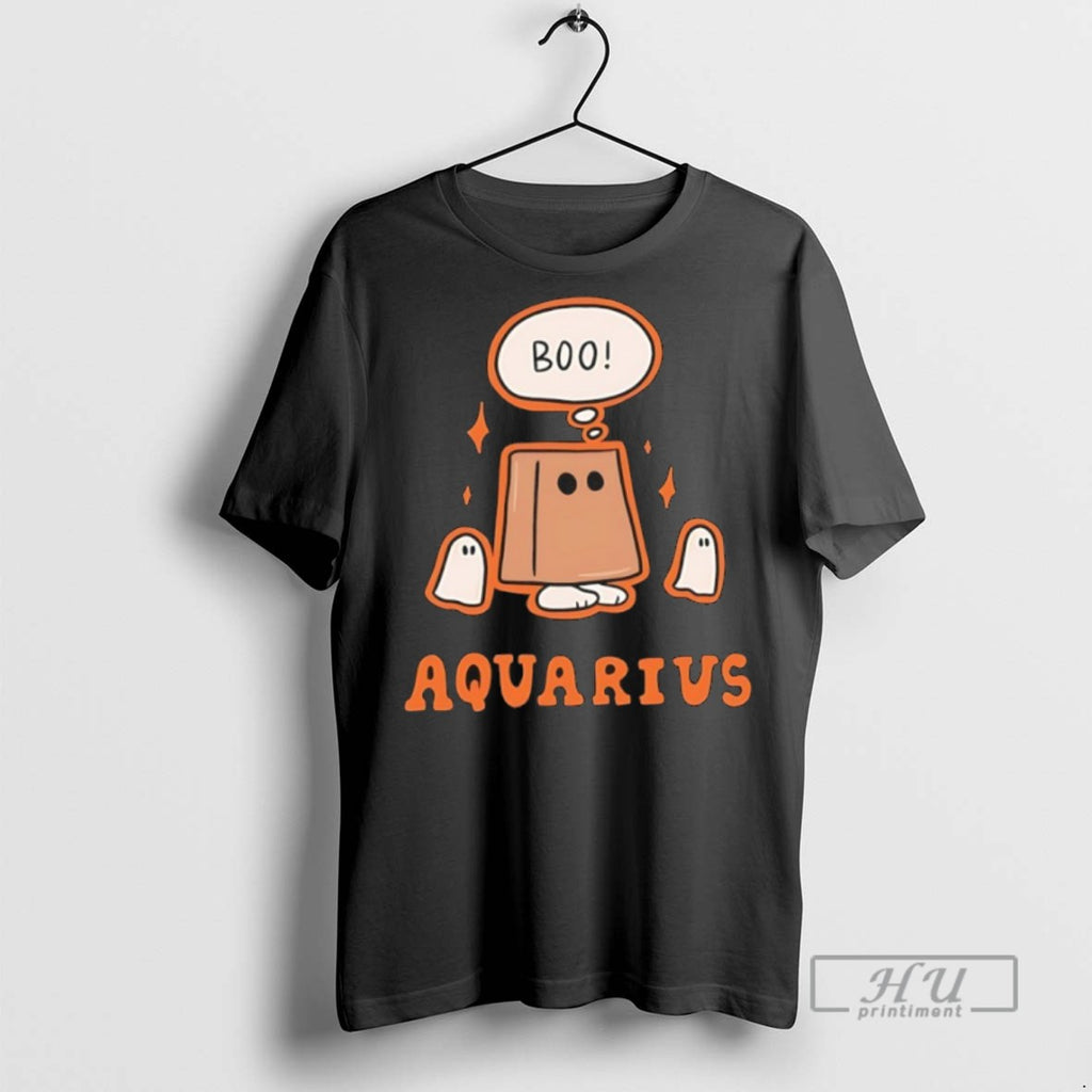 New Ghost Boo Aquarius Tee Shirts Sweatshirt Hoodies