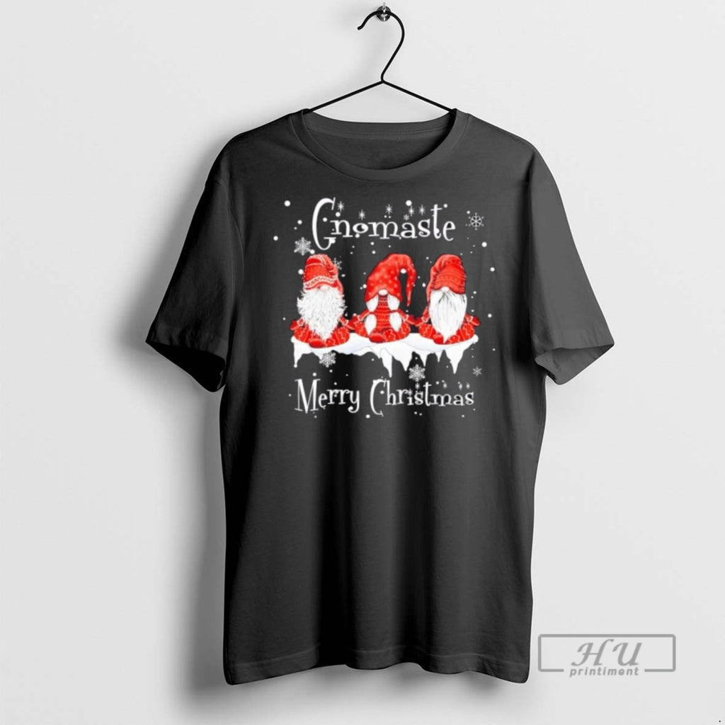 New Gnomaste Merry Christmas Tee Shirts Sweatshirt Hoodies