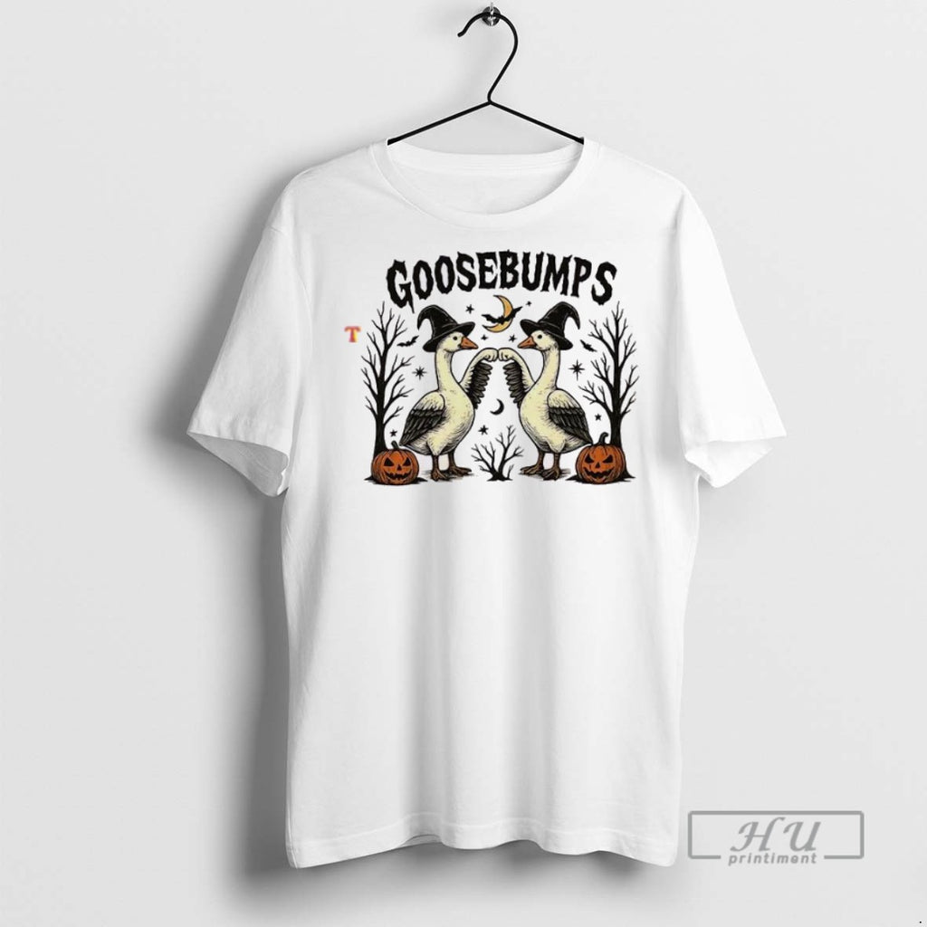New Goosebumps Spooky Halloween Tee Shirts Sweatshirt Hoodies