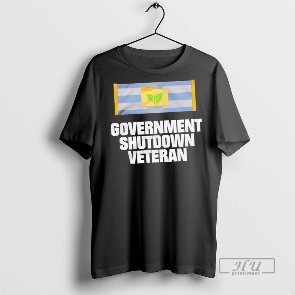 New Government Shutdown Veteran Ribbon Tee Shirts Sweatshirt Hoodies
