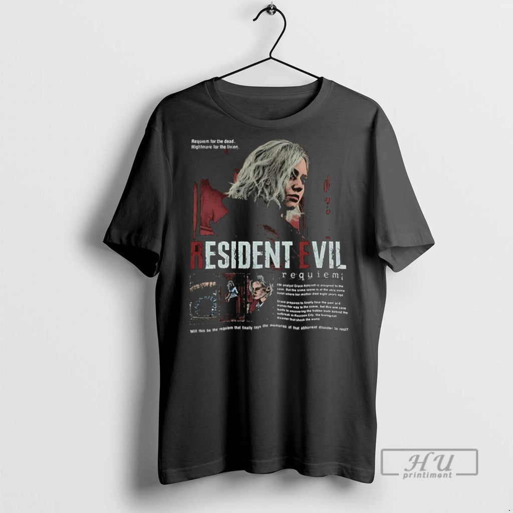 New Grace Ashcroft Resident Evil Requiem Ceramic Ceramic And Classic Dad Cap Tee Shirts