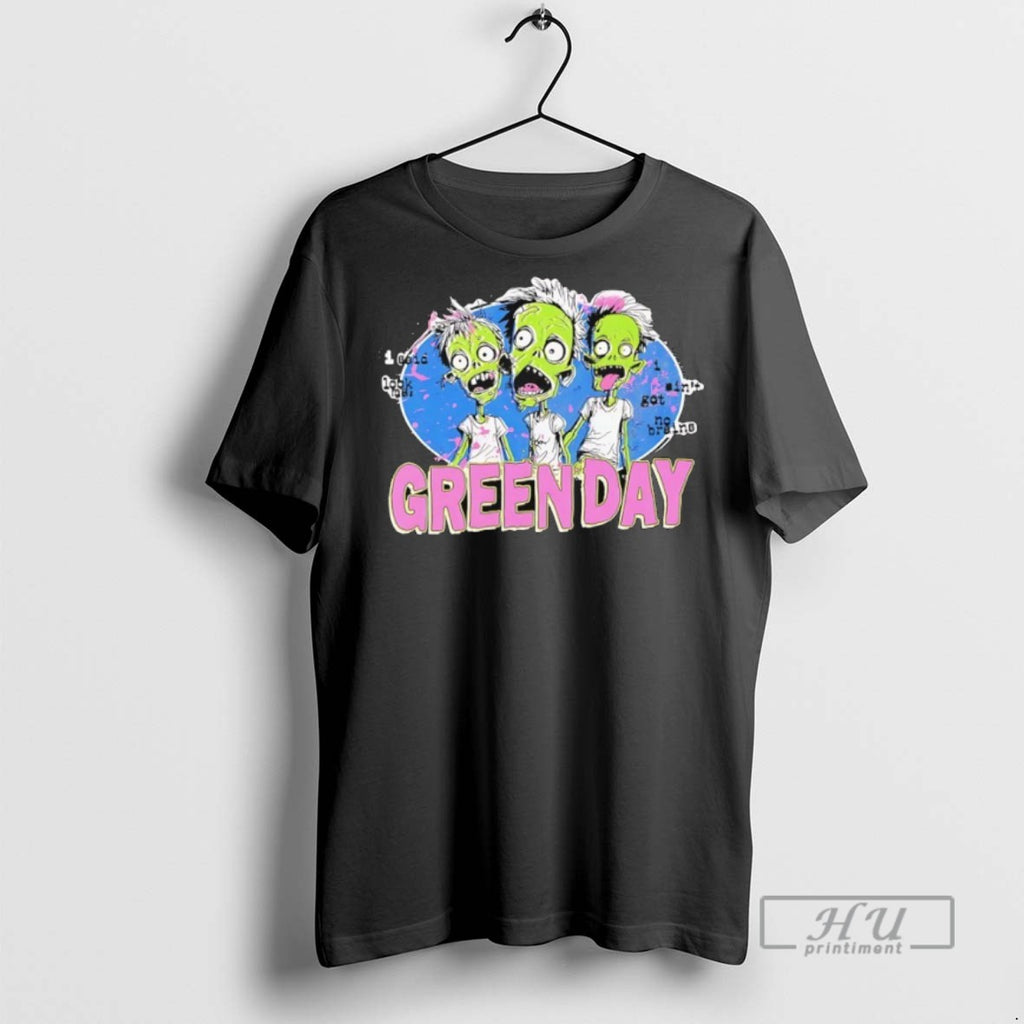 New Green Day Zombies Tee Shirts Sweatshirt Hoodies