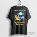 New Grillin And Chillin Funny Hotdog Tee Shirts Sweatshirt Hoodies