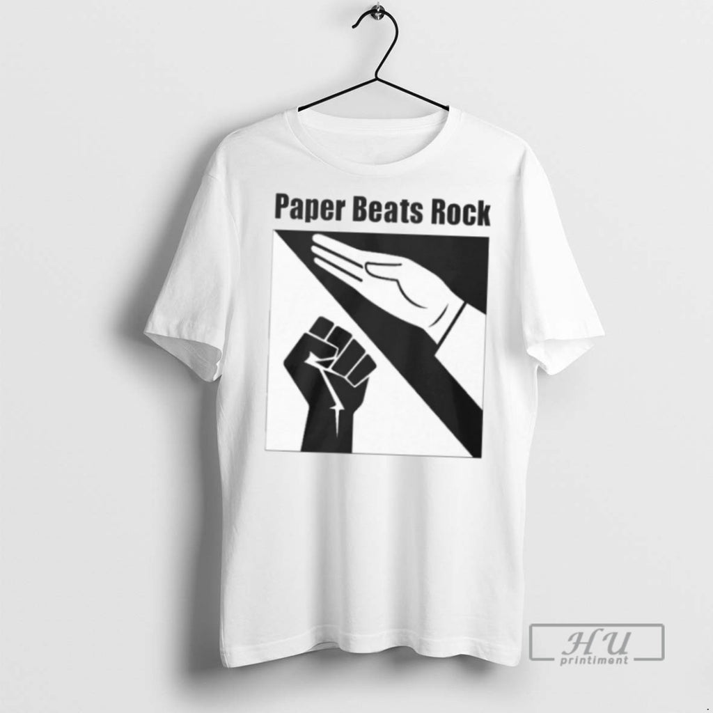 New Hands Paper Beats Rock Tee Shirts Sweatshirt Hoodies