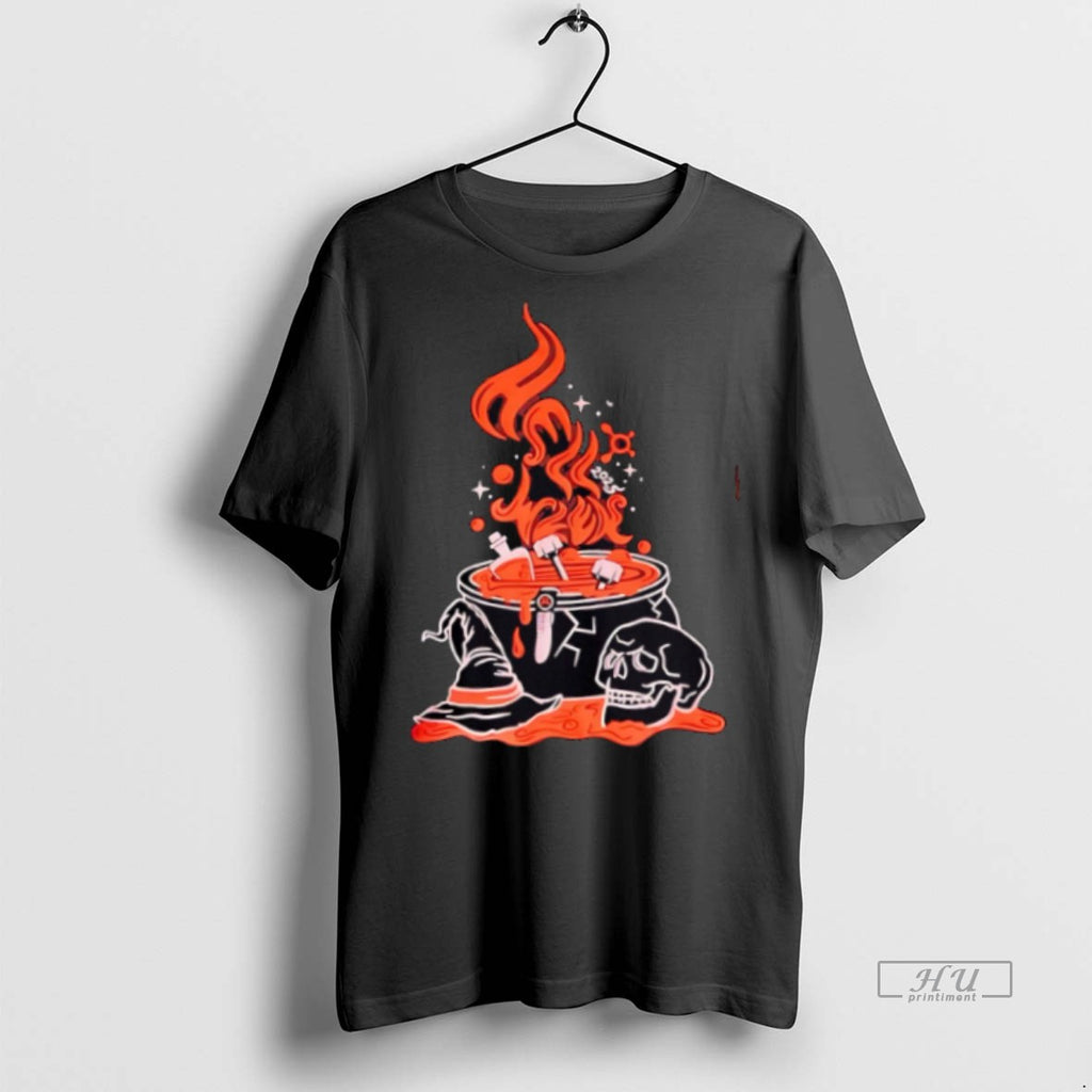 New Hell Week 2025 Warrior Halloween Graphic Tee Shirt Sweater