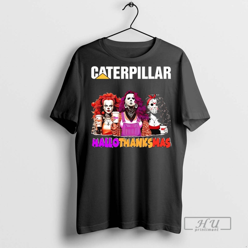 New Horror Girls Caterpillar Hallothanksmas Tee Shirts Sweatshirt Hoodies