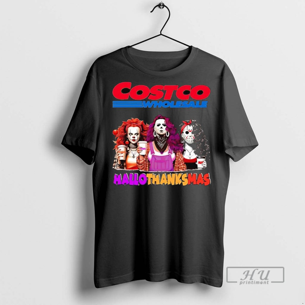 New Horror Girls Costco Wholesale Hallothanksmas Tee Shirts Sweatshirt Hoodies
