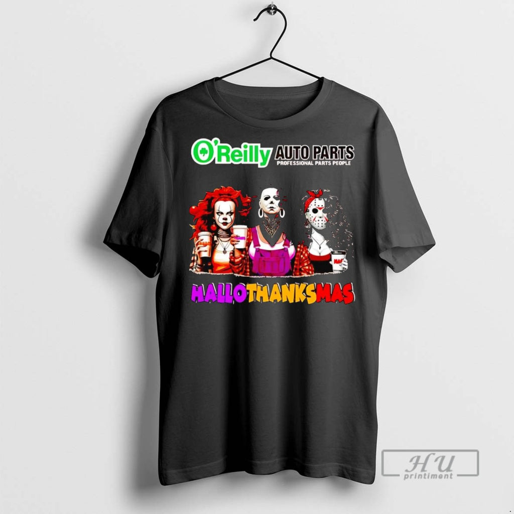 New Horror Girls Oreilly Hallothanksmas Tee Shirts Sweatshirt Hoodies